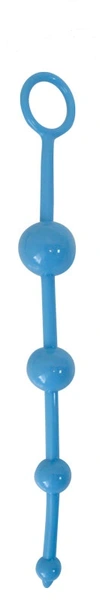 Analni stimulans lanac boja svetlo plava 24,5 cm