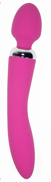 Multifunkcionalni vibracioni masažer punjivi silikon roze