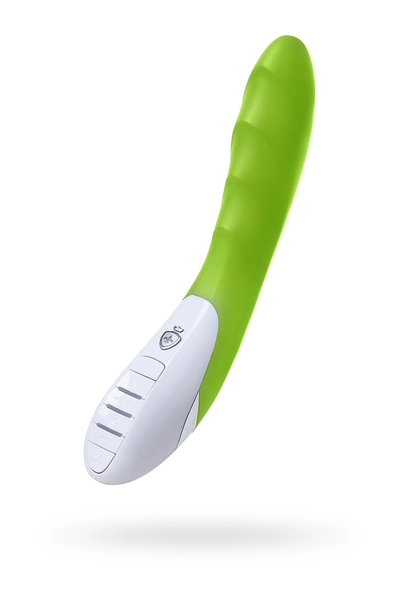 Vibrator mistim Sassi Simon silikon zelena