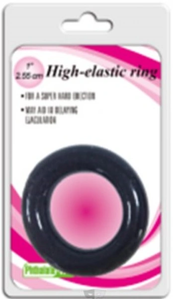 Prsten za erekciju visokog elastičnog prstena je crn