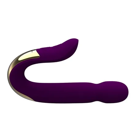 Mona Vibrator dvostruka ljubičasta