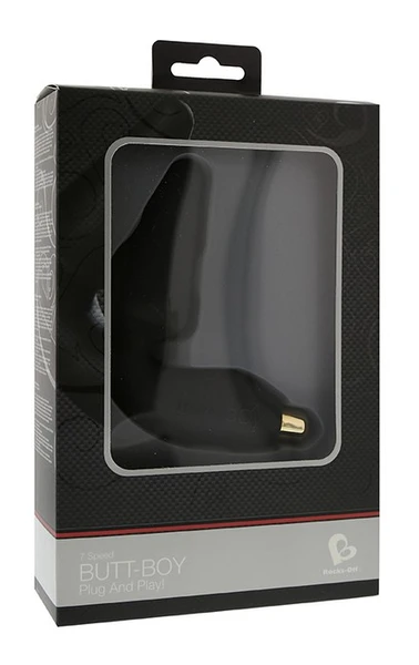 Vibracioni stimulator prostate crni Butt Boi 7-speed p-spot vibrator Black