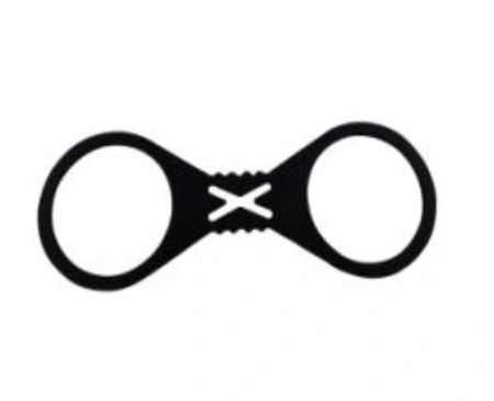 Silikonske crne lisice