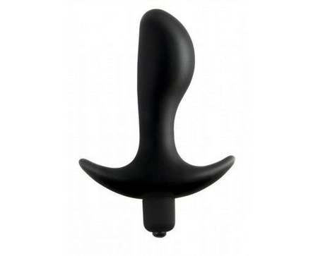 Vibracioni masažer Analni crni 15,5 cm