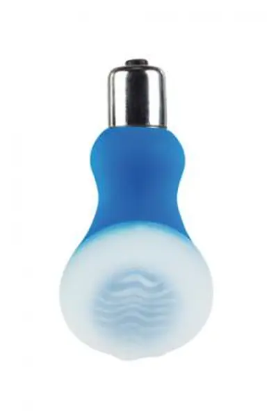 Posh Silicone Ice massager Vave mini vibrator sa efektom hlađenja u plavoj boji