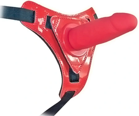 Strapon Silikonska crvena 11 cm