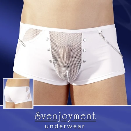 Gaćice-šorts muški beli-l