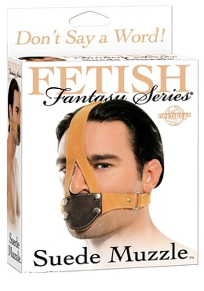 Fetish maska suede muzzle