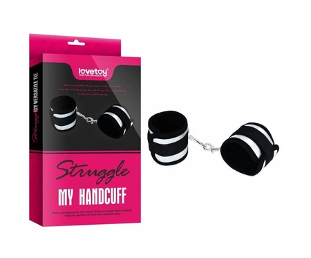 Okovi za ruke lovetoi srebrno-crni