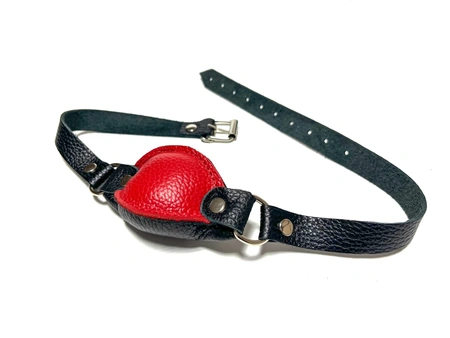 Geg kožna crno-crvena