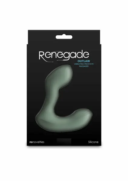 NS Novelties Renegade Outlaw vibrator za prostatu sa dva motora crni silikonski
