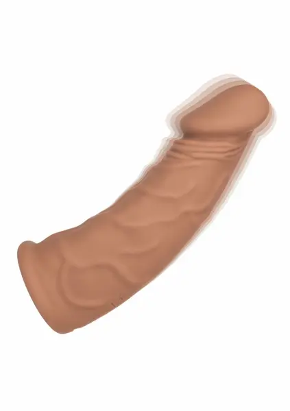CalExotics Vibrirajući Nastavak 17.25 cm Silikonski Intimni Stimulator Crni