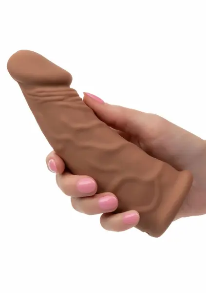 CalExotics Vibrirajući Nastavak 17.25 cm Silikonski Intimni Stimulator Crni