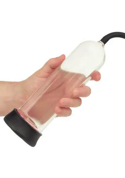 CalExotics Magnified Gauged sistem pumpe sa meračem pritiska i silikonskim prstenom