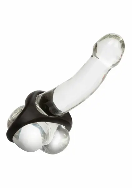 CalExotics Magnified Gauged sistem pumpe sa meračem pritiska i silikonskim prstenom