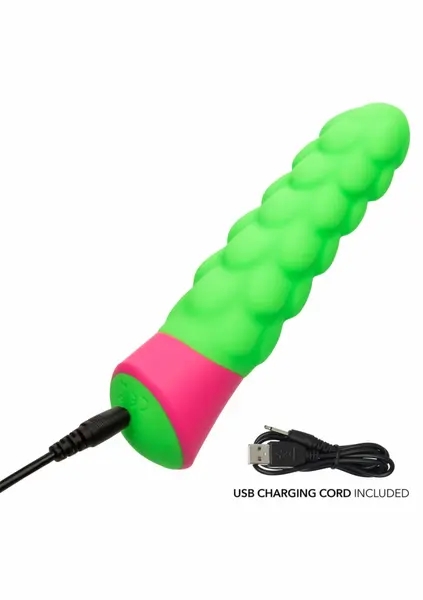 Ripple vibrator silikonski vodootporni USB punjivi 10 modova crni