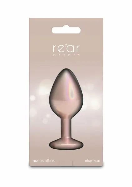 nsnovelties Iridescent Plug Medium hromirani analni trenažer 657447111303