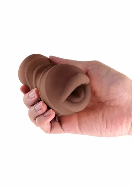 NS Novelties Mouth Stroker Pocket Pal kompaktni TPE intimni stimulator