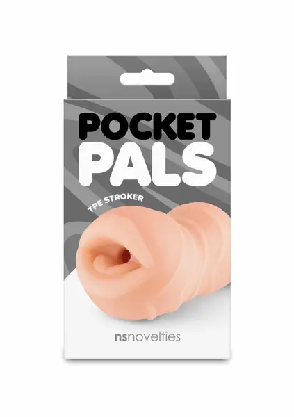 NS Novelties Mouth Stroker Pocket Pal kompaktna intimna igračka od TPE materijala