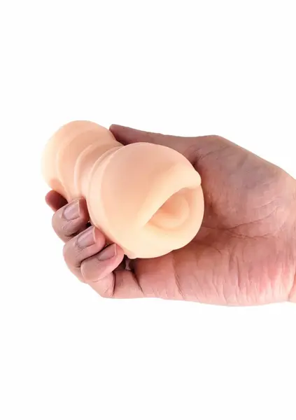 NS Novelties Mouth Stroker Pocket Pal TPE kompaktni intimni stimulator