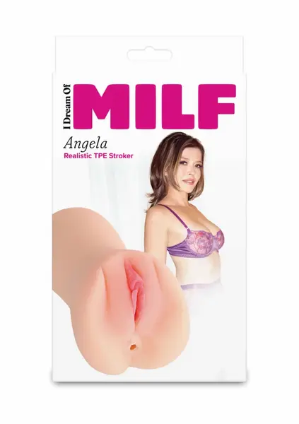 I Dream of MILF Angela Intimate Machine mekani teksturisani TPE rukav 14cm