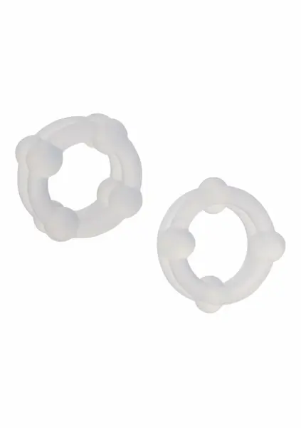 CalExotics Silicone Double Stacker Rings set premium prstenova od tečnog silikona