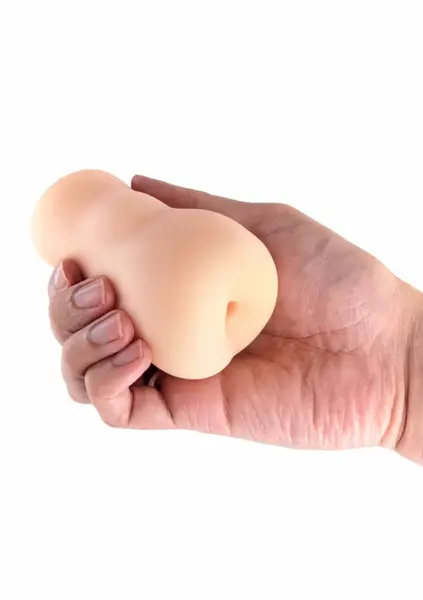 NS Novelties Anal Stroker Pocket Pal TPE Compact Crni 657447111631