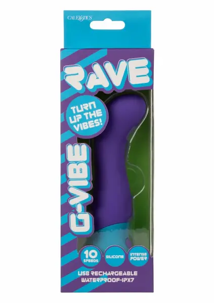 G-Vibe vibrator sa 10 brzina, vodootporni silikonski model sa USB punjenjem