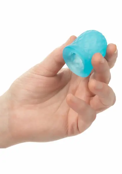 Tickler Stroker reverzibilni teksturisani masturbator, providni, kompaktna veličina