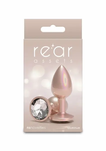 Blush Iridescent Plug Small hromirani analni trenažer, kompaktna veličina