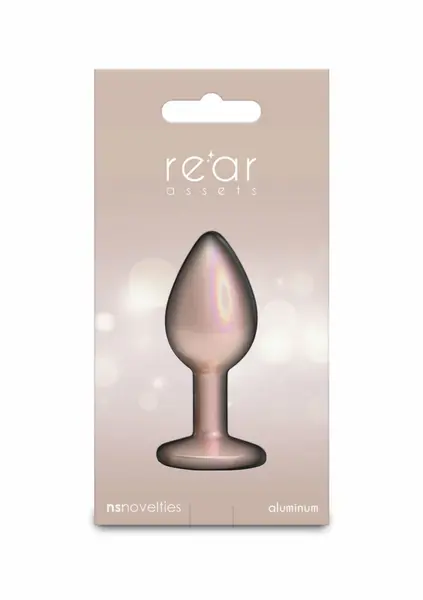 Blush Iridescent Plug Small hromirani analni trenažer, kompaktna veličina