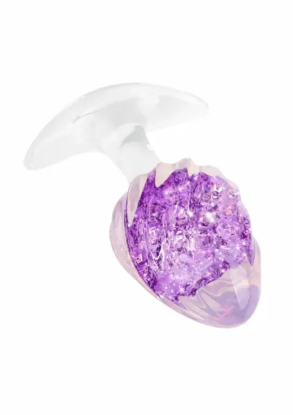 ToyJoy Crystal Plug Medium tečni silikon glamurozan izgled 8713221845078