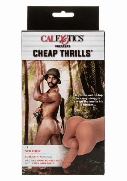 CalExotics The Soldier analni masturbator od Pure Skin materijala masivni anatomski model 0.45kg