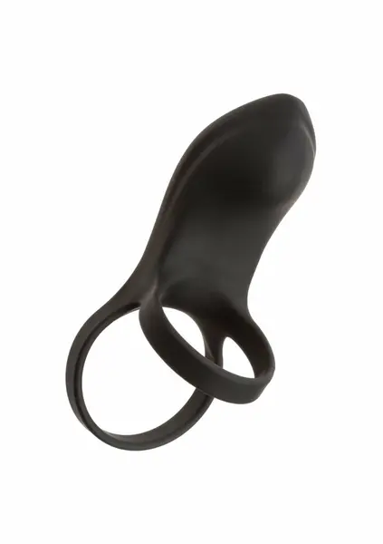 Closer Rechargeable Ring Feel silikonski dvostruki prsten, 10 modova, vodootporan