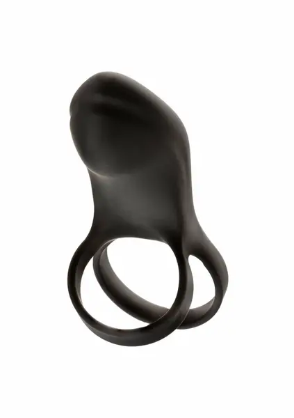 Closer Rechargeable Ring Feel silikonski dvostruki prsten, 10 modova, vodootporan