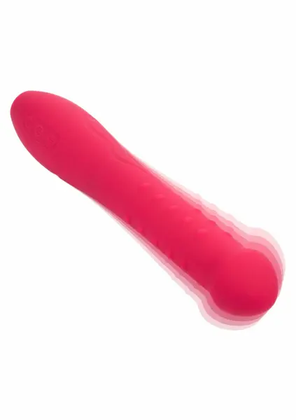 Glide Sensation Turbo Glide masažer, 10 modova vibracije, vodootporan, USB punjenje, roze