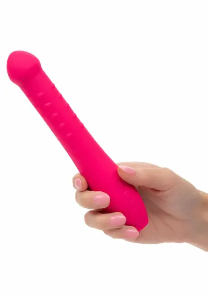 Glide Sensation Turbo Glide masažer, 10 modova vibracije, vodootporan, USB punjenje, roze