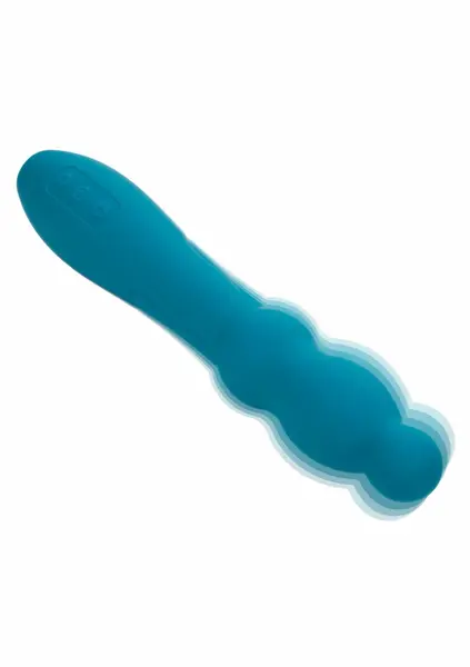 Glide Ripple vibrator, silikonski masažer sa 10 brzina, vodootporan, USB punjenje