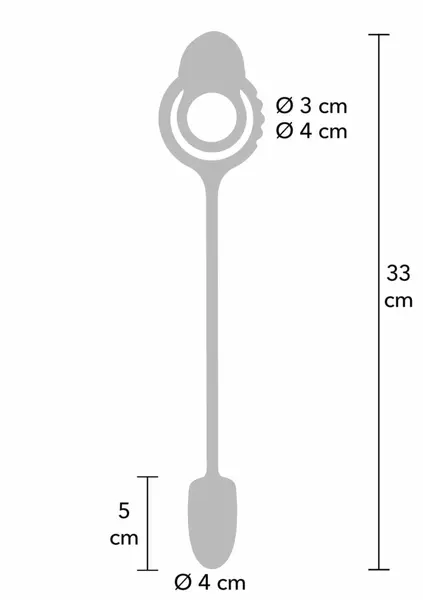 TOYJOY Fame The Thria Ultimate Couple Climaxer silikonski prsten, crni