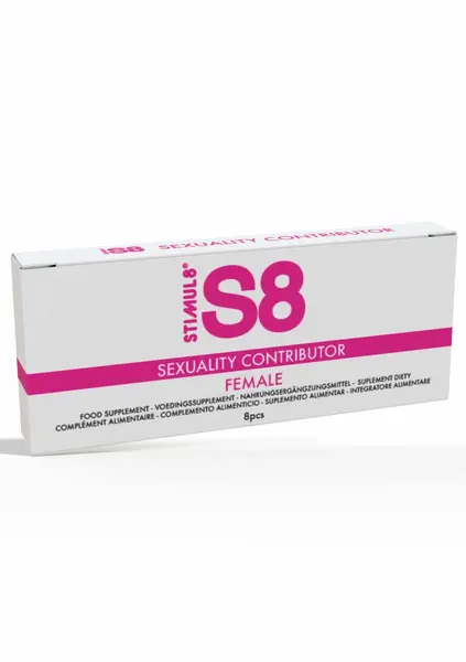 S8 Sexuality Female Tabs 8 kom biljni dodatak za vitalnost žena