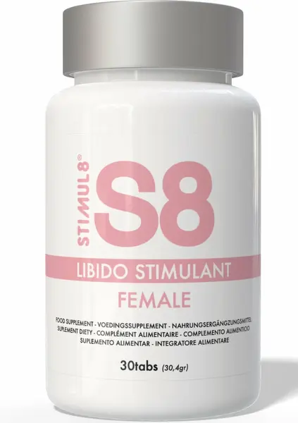 S8 Libido Stimulant Tabs 30 kom. za biljnu podršku vitalnosti žena