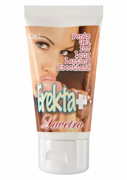 Cobeco Pharma Erekta Plus Lavetra 40 ml intimni gel za kontrolu za muškarce