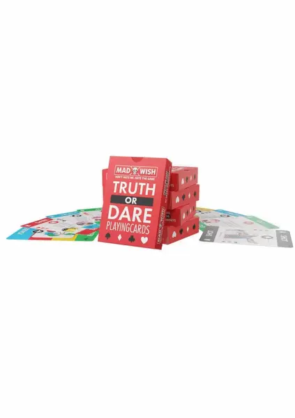 MadWish Playing Cards 24 pcs ENG/DE Party Game Set Display