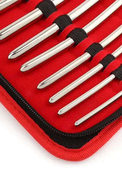 Mr. Steel Single-End Dilator Set 14 pcs Stainless Steel Precision Kit