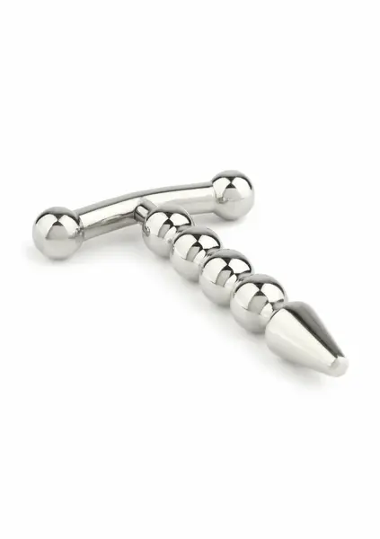 Mr. Steel Rod Ecstasy kugličasti intimni čep od nerđajućeg čelika 8mm