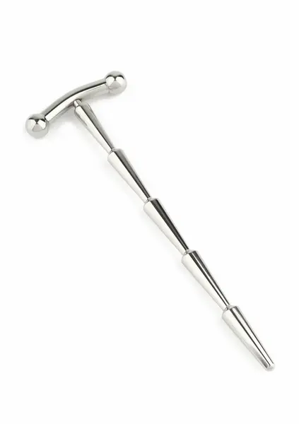 Mr. Steel Smooth Cum Rattle intimni plug od nerđajućeg čelika 8mm
