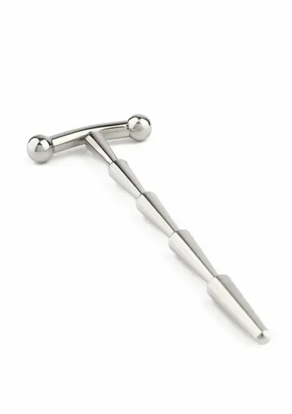 Mr. Steel Smooth Cum Rattle intimni plug od nerđajućeg čelika 8mm