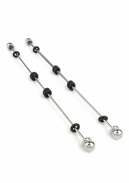 Mr. Steel štapići za bradavice sa kuglicom 20cm podesive šipke od nerđajućeg čelika