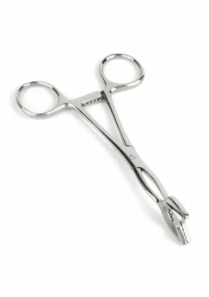 Mr. Steel Cube Tongs V Shape precizni instrument od nerđajućeg čelika