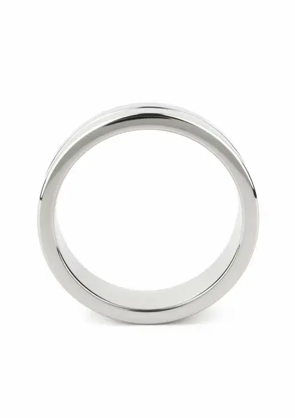 Mr. Steel prsten od nerđajućeg čelika sa jednim žlebom 50mm polirana završnica